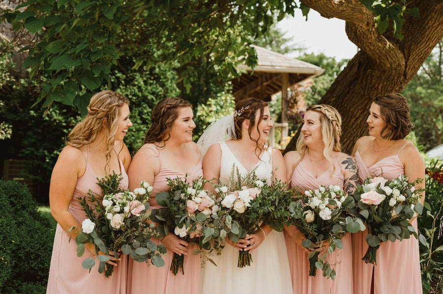 Pink and Sage