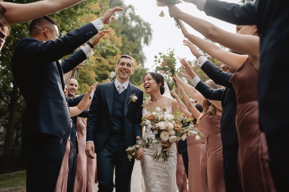 Toffee, White, and a Sprinkle of Peach