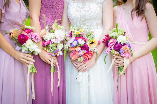 CUSTOM COLOUR PALETTE Lily on the Thames - DIY Wedding Flowers Have a colour scheme that isn't currently listed? No problem. We can make a CUSTOM DIY FLOWER PACKAGE made for you. Just give us your colour scheme and we will find in-season flowers that will