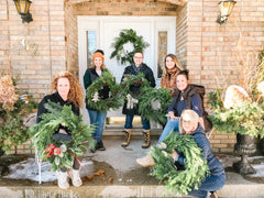 Wreath DIY Kit (PLUS VIDEO TUTORIAL) Lily on the Thames - DIY Wedding Flowers It's the most WONDERFUL TIME OF THE YEAR! Create your own Holiday Wreath using freshly cut Canadian greens with our Wreath DIY kits and exclusive instructional video tutorial. I