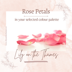 Rose Petals Lily on the Thames - DIY Wedding Flowers 25 stems of standard roses in your selected colour scheme. Available as an add on to a DIY Wedding Flower Package Simple and easy to create fresh rose petals with, and create a whimsical look for your a