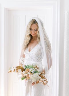 White and Tan Lily on the Thames - DIY Wedding Flowers Think Scandinavian decor meets boho bride. Congratulations on your upcoming wedding! There’s so many things to consider and budget for. Lily on the Thames offers the memory making solution to saving u