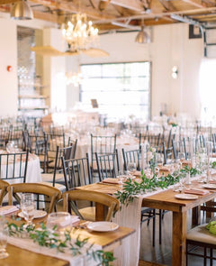 EXTRA Italian Ruscus "Garland" 8ft Lily on the Thames - DIY Wedding Flowers Loosely lay these versitile italian ruscus pieces on the table to create a beautiful natural loose "garland" tablescape. These pieces are NOT bound garland. but bunches of Italian